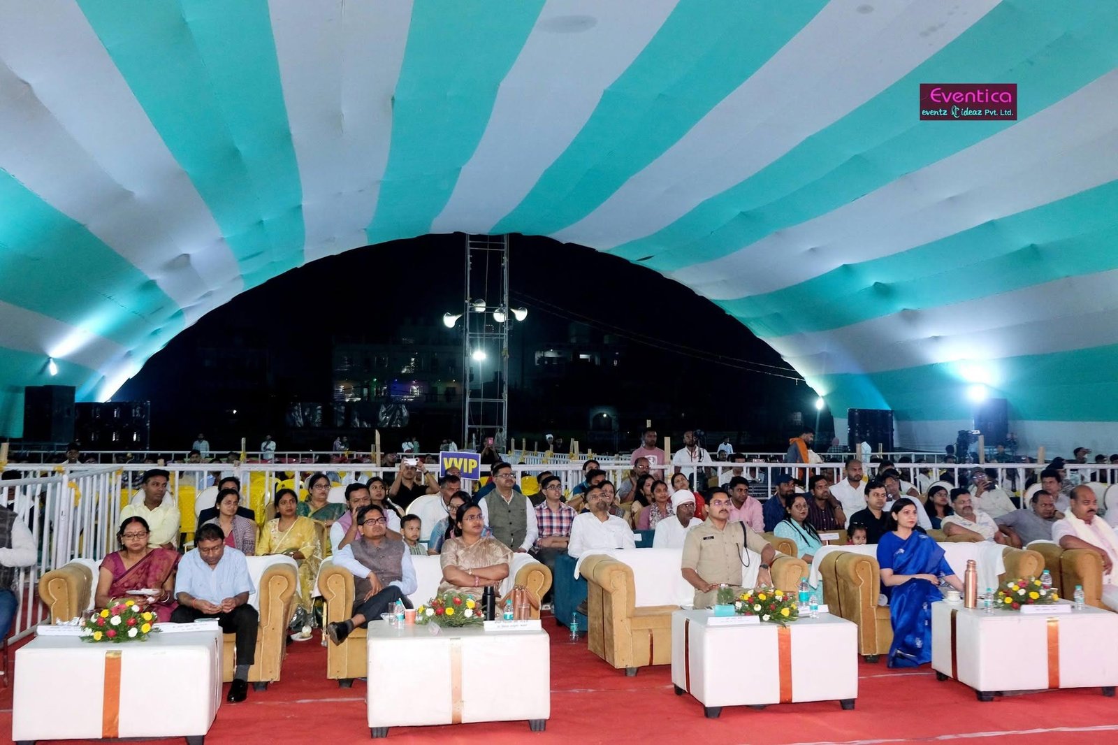 Corporate conference audience